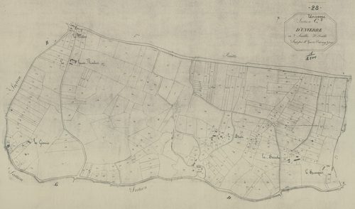 Section C, Unverre, feuille 3.