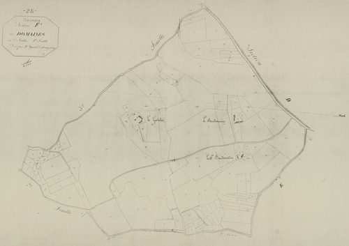 Section F, les Domaines, feuille 1.