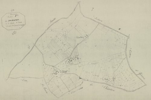 Section F, les Domaines, feuille 2.