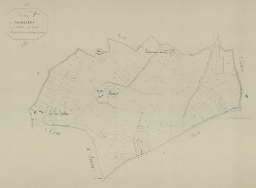 Section F, les Domaines, feuille 4.