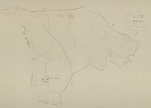 Section F, les Domaines, feuille 5.