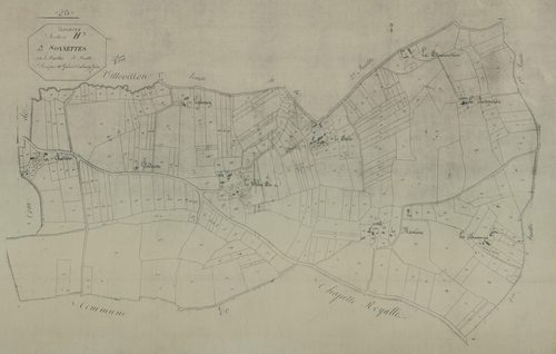 Section H, Sonnette, feuille 3.