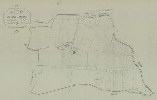 Section K, la Grande Garenne, feuille 2.