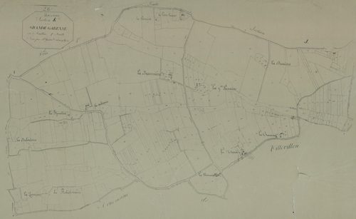 Section K, la Grande Garenne, feuille 4.