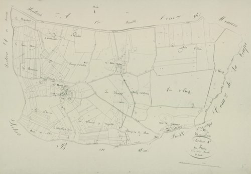 Section A, le Plessis, feuille 2.