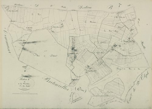 Section C, la Floudière, en une feuille.