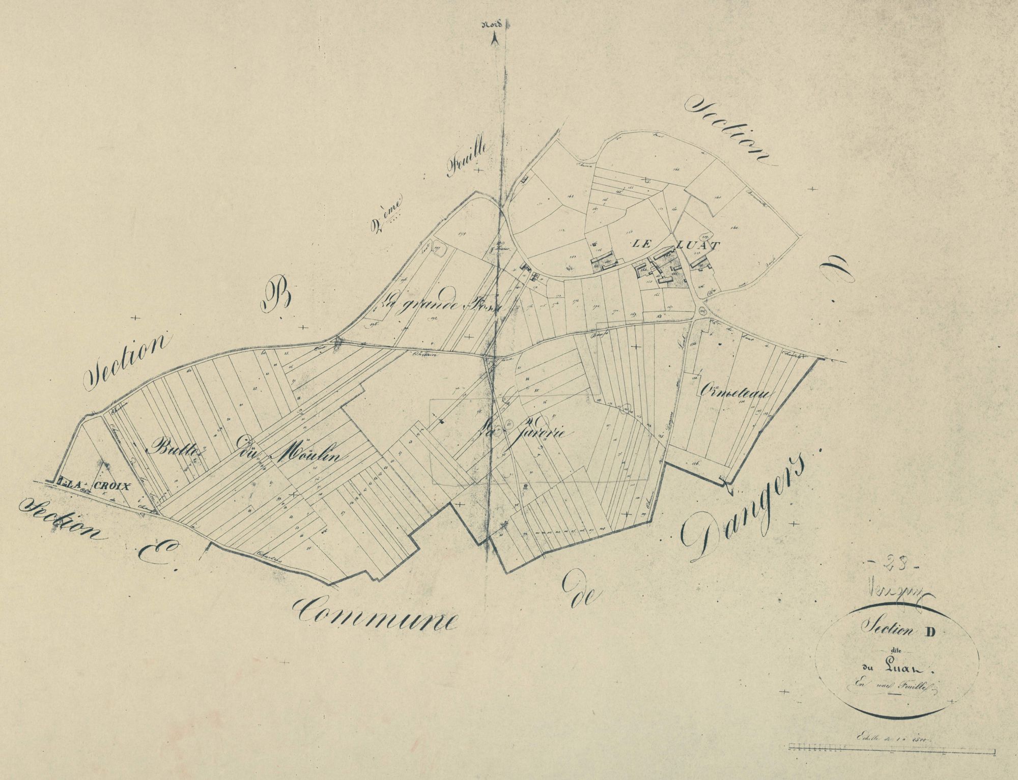 Section D, le Luat, en une feuille.