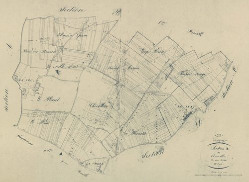 Section B, Emerville, feuille 2.