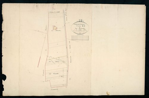 Section E, les Boulards, feuille 2.
