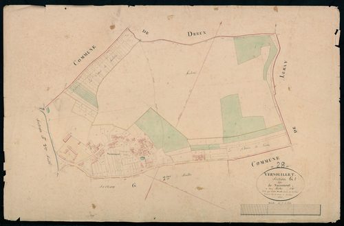 Section G, Nuisement, feuille 1.