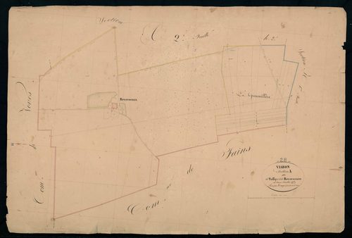 Section A, Teillay et Reverseaux, feuille 1.