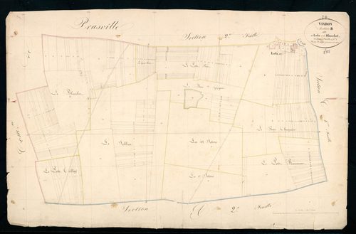 Section B, Lutz et Blanchet, feuille 1.