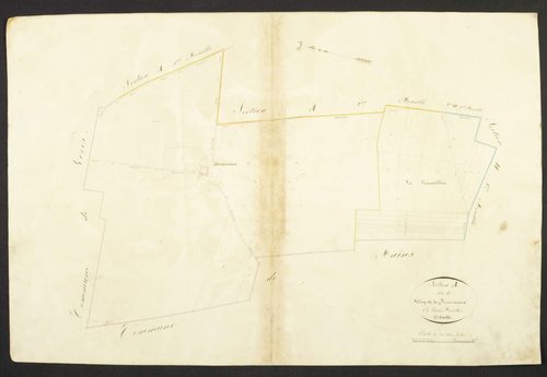 Section A, Teillay et Reverseaux, feuille 1.