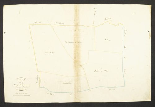 Section A, Teillay et Reverseaux, feuille 2.