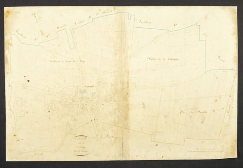 Section D, le Village, en une feuille.