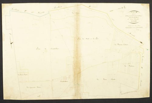 Section E, la Pierre Verte, la Pierre Coudraye et Grandvilliers, feuille 2.