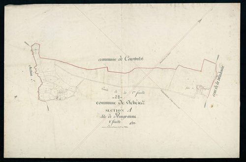 Section A, Rougemont, feuille 2.