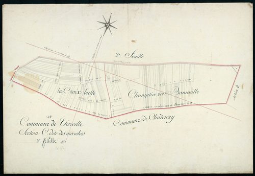 Section C, les Marches, feuille 3.