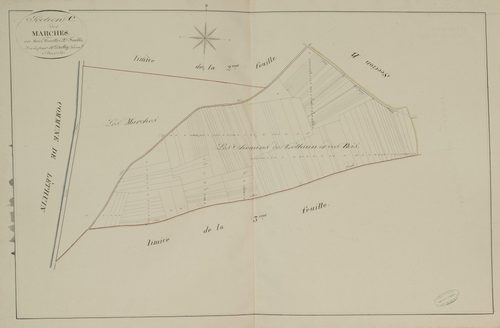 Section C, les Marches, feuille 2.