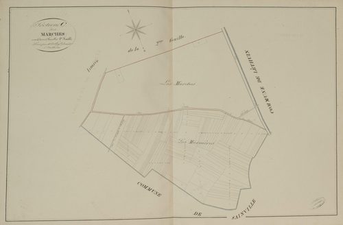 Section C, les Marches, feuille 1.