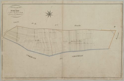 Section C, les Marches, feuille 3.