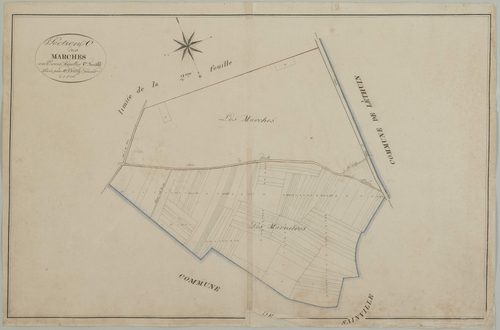 Section C, les Marches, feuille 1.
