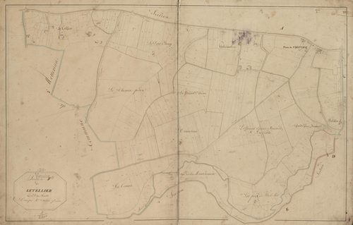 Section F, Letellier, en une feuille.