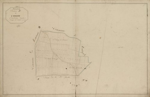 Section A, l'Eglise, feuille 2.