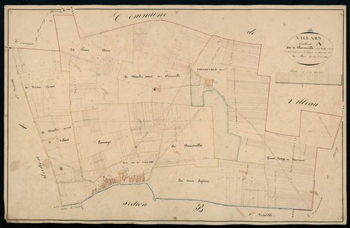 Section A, Chenonville, feuille 2.
