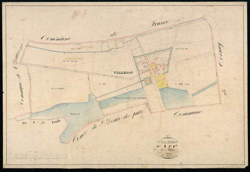 Section A, Villebon, feuille 1.