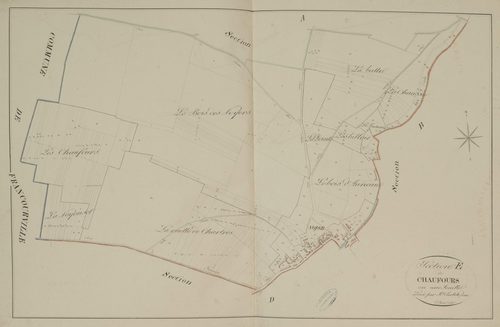 Section E, Chaufours, en une feuille.