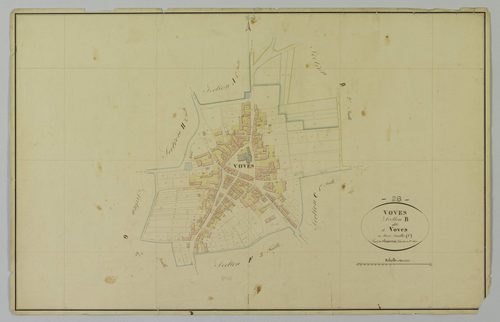 Section B, Voves, feuille 3.