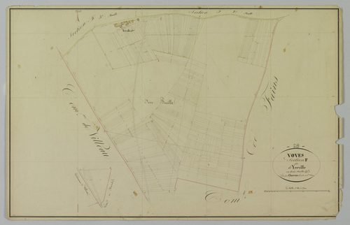 Section F, Yerville, feuille 1.