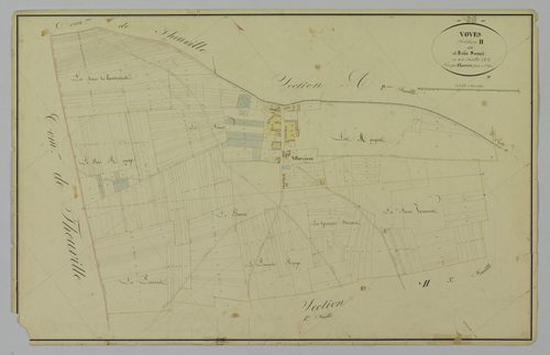 Section H, le Bois Souci, feuille 2.