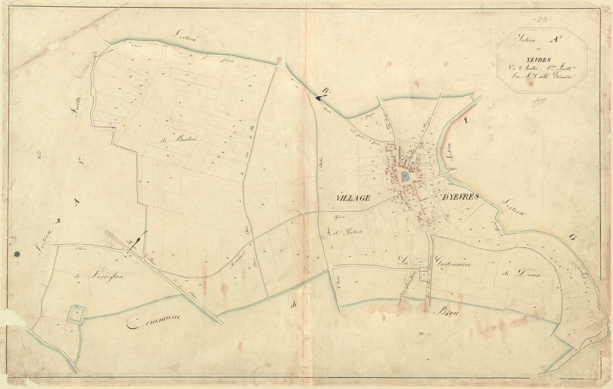 Section A, feuille 2.