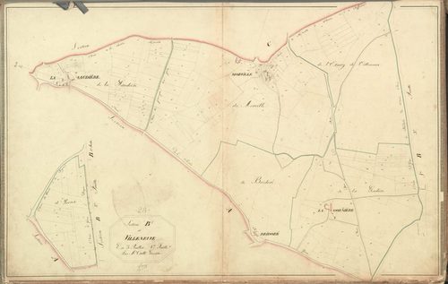 Section B, Villeneuve, feuille 1.