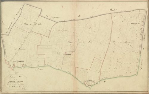 Section C, la Pleine des Forts, feuille 1.
