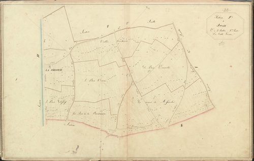 Section F, Issay, feuille 2.