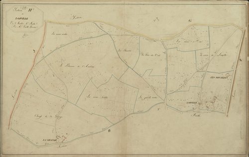 Section H, Loiville, feuille 1.