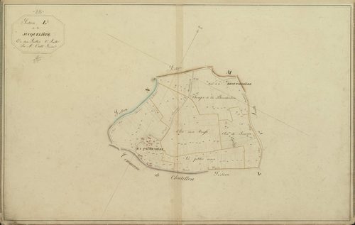 Section L, la Jucquelière, feuille 2.