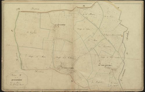 Section N, la Hugotière, en une feuille.