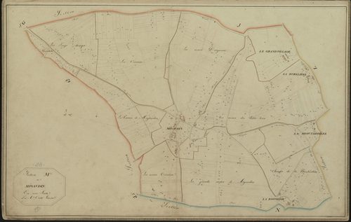 Section M, Migaudin, en une feuille.