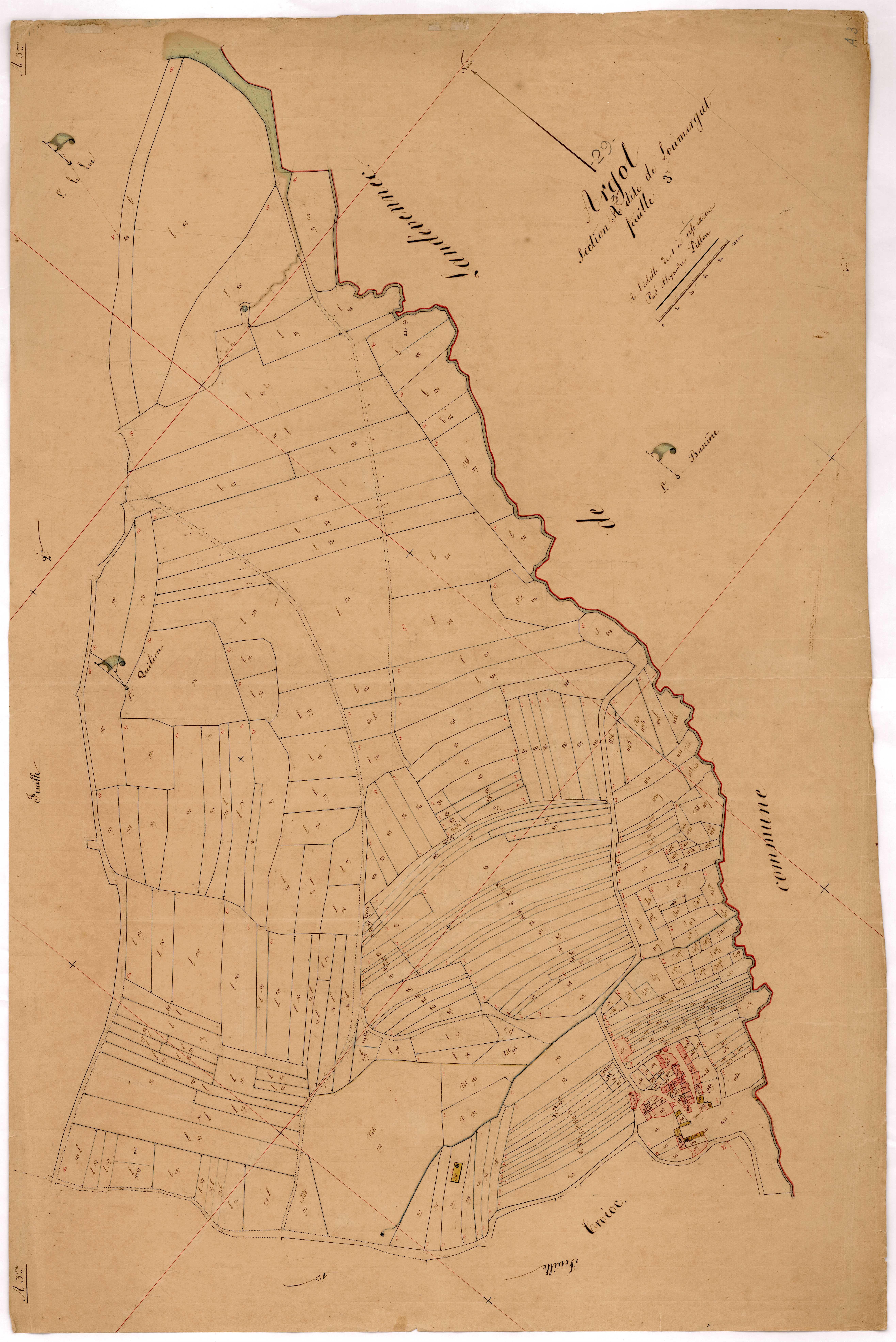 Section A 3 de Lomergat.
