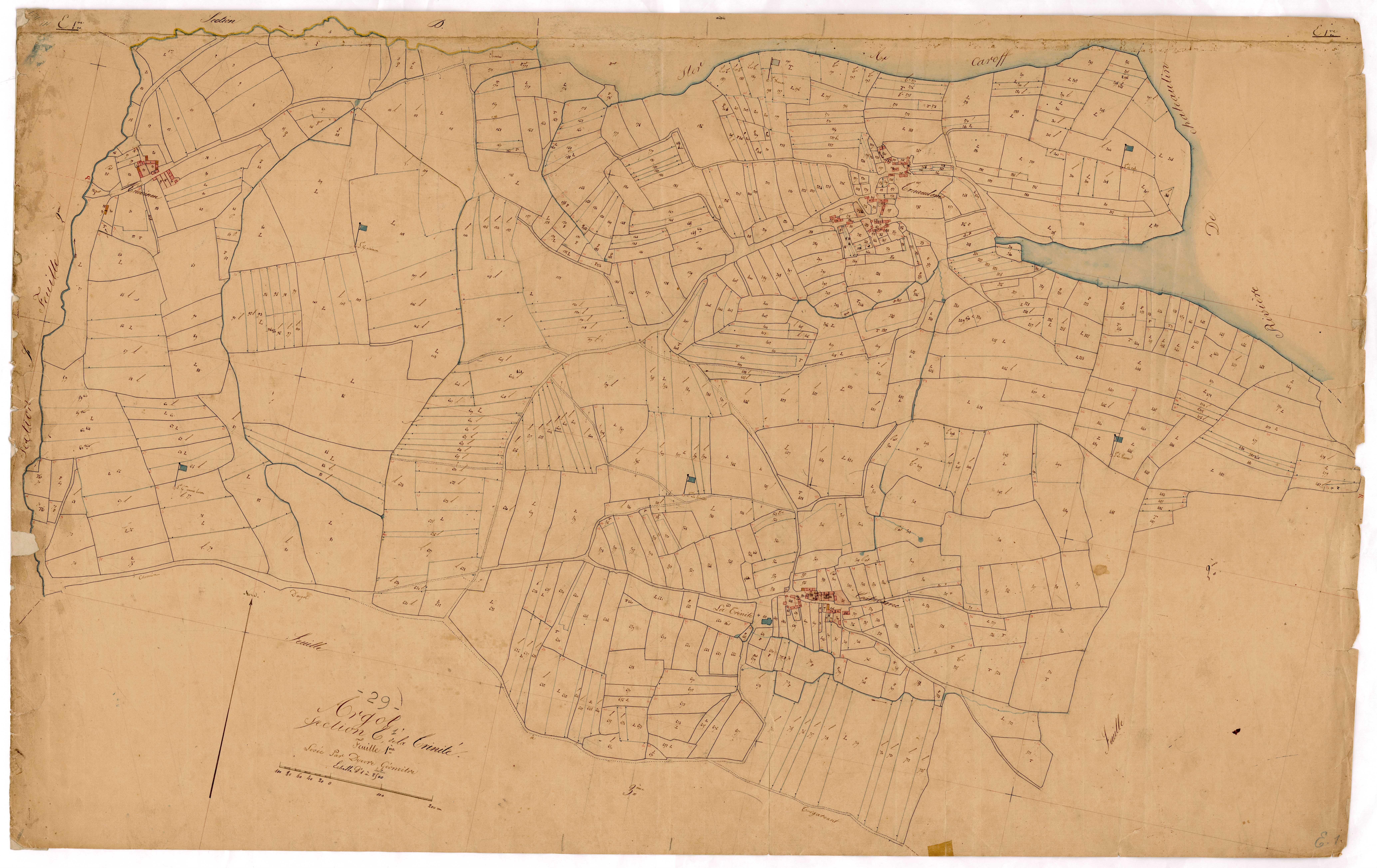 Section E 1 de La Trinité.