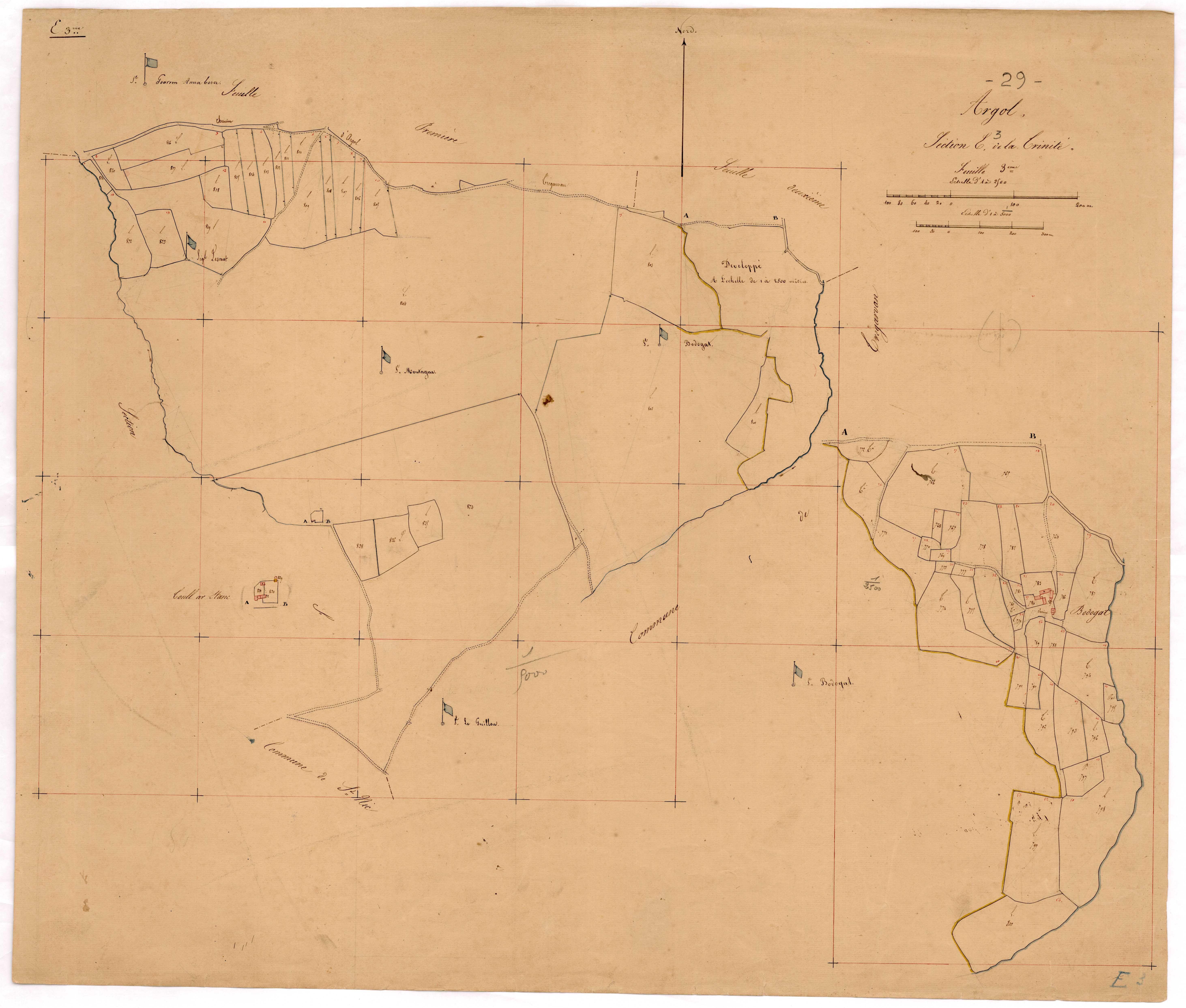 Section E 3 de La Trinité.