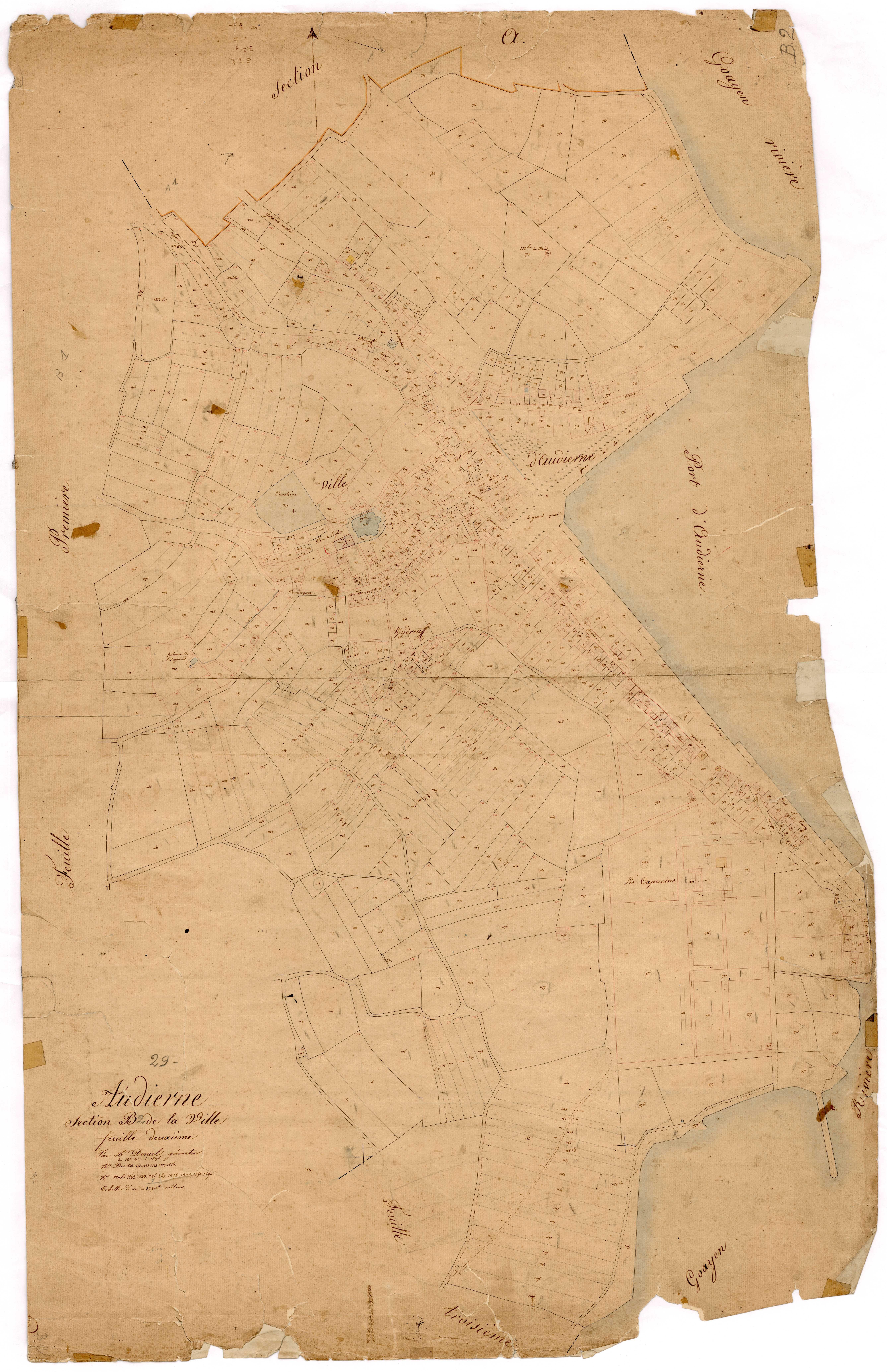 Section B 2 de la Ville.