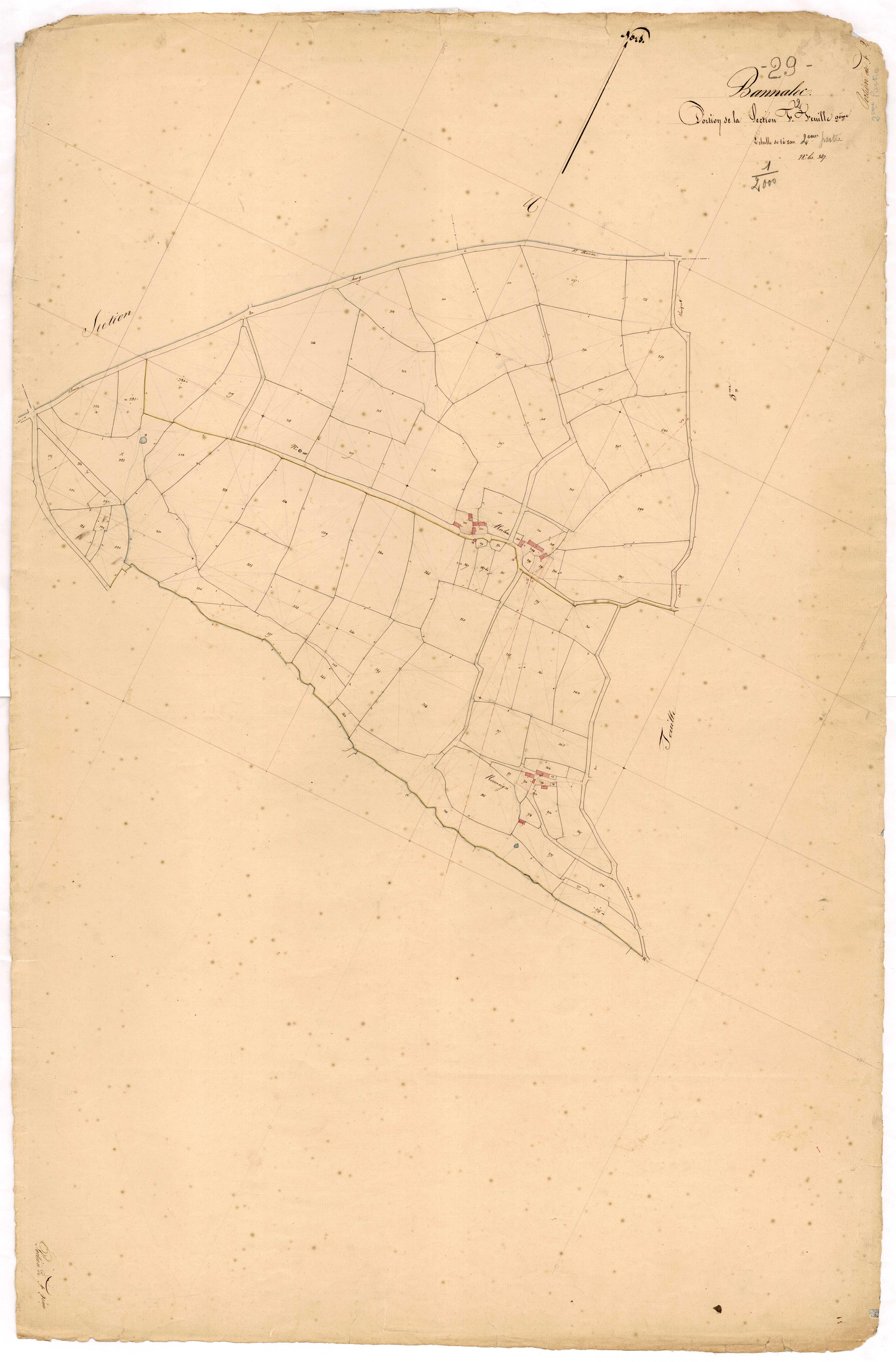 Section F 2 de Sainte-Anne (portion).