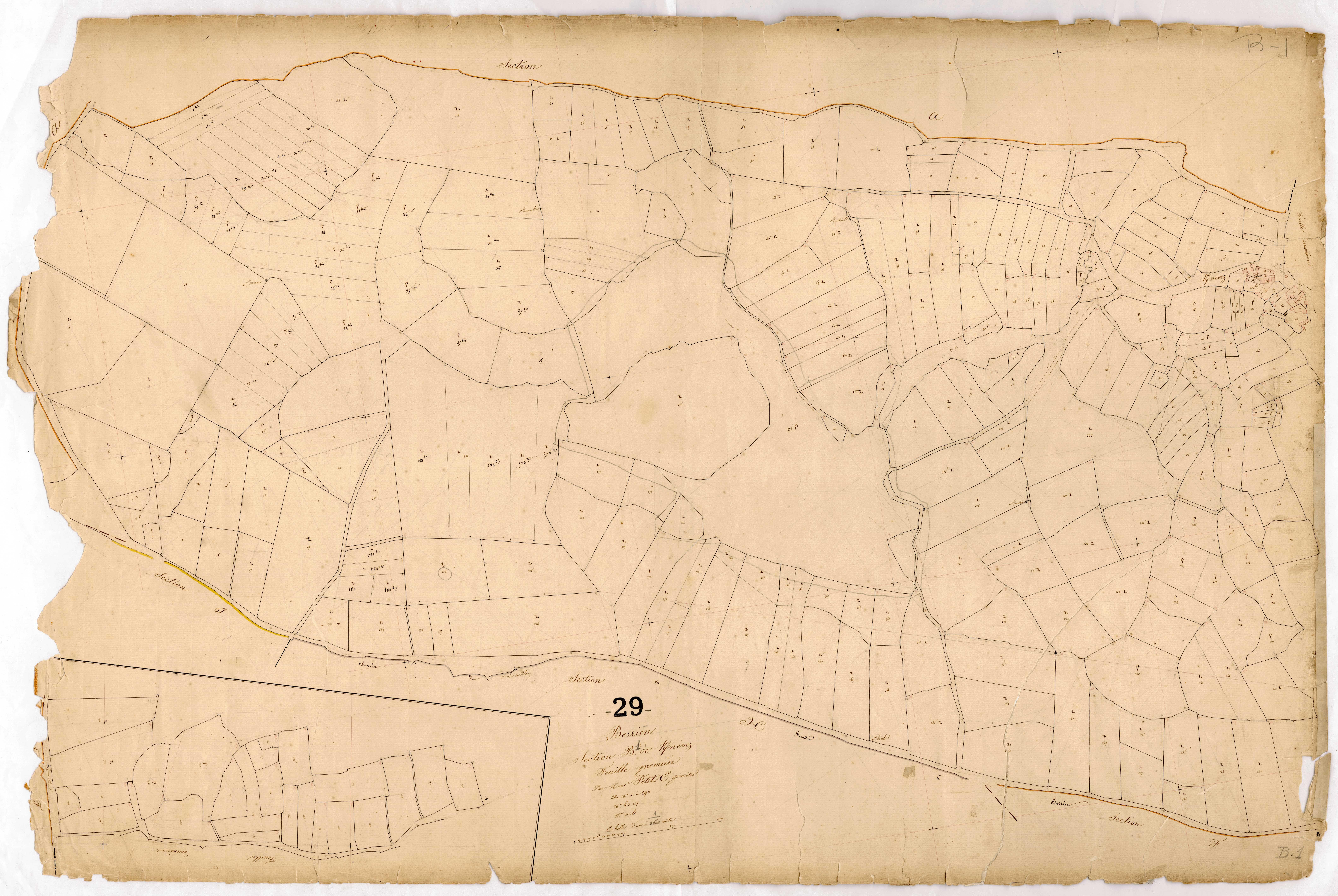 Section B 1 de Kernévez.