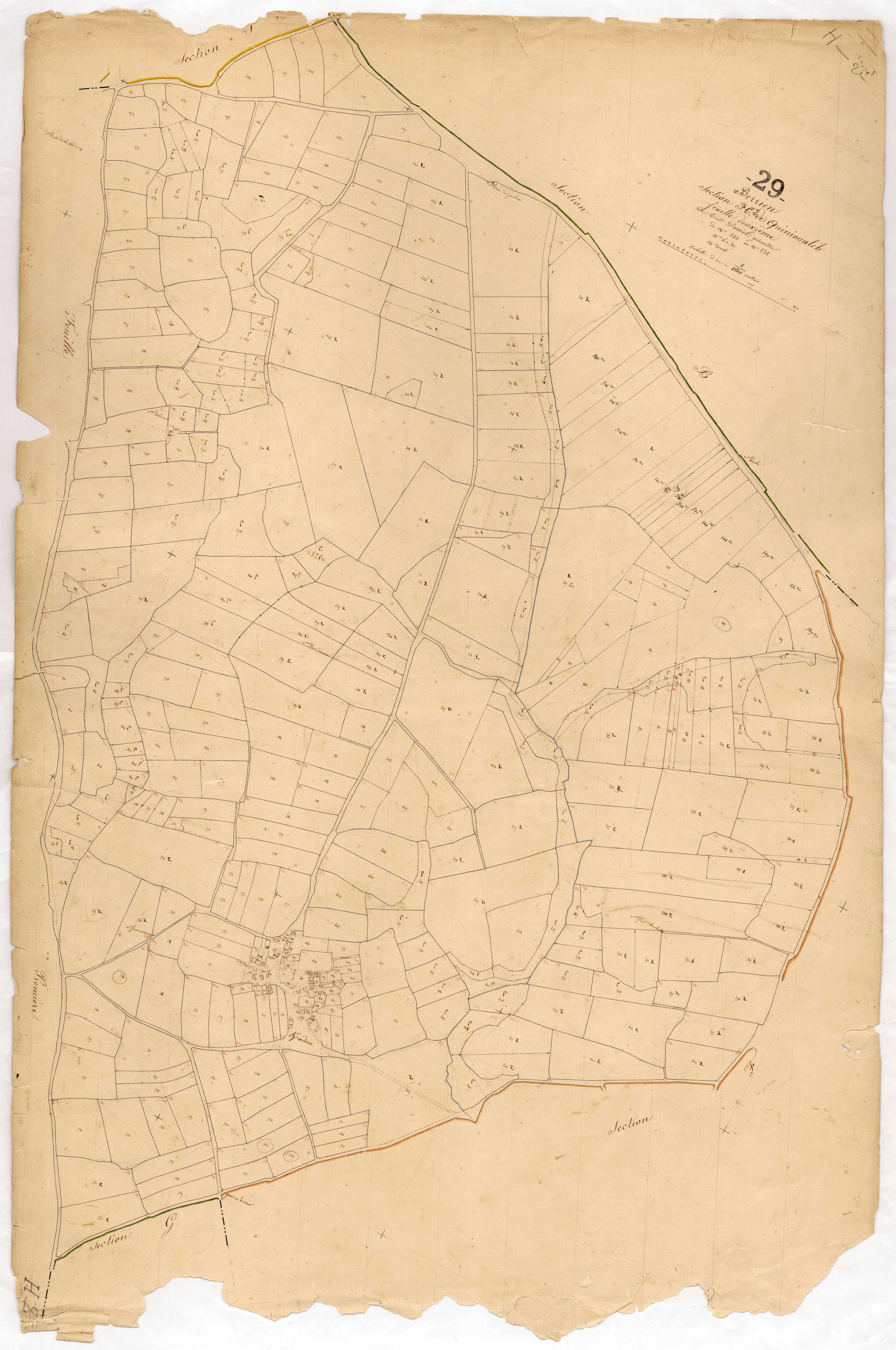 Section H 2 de Quinoualc'h.