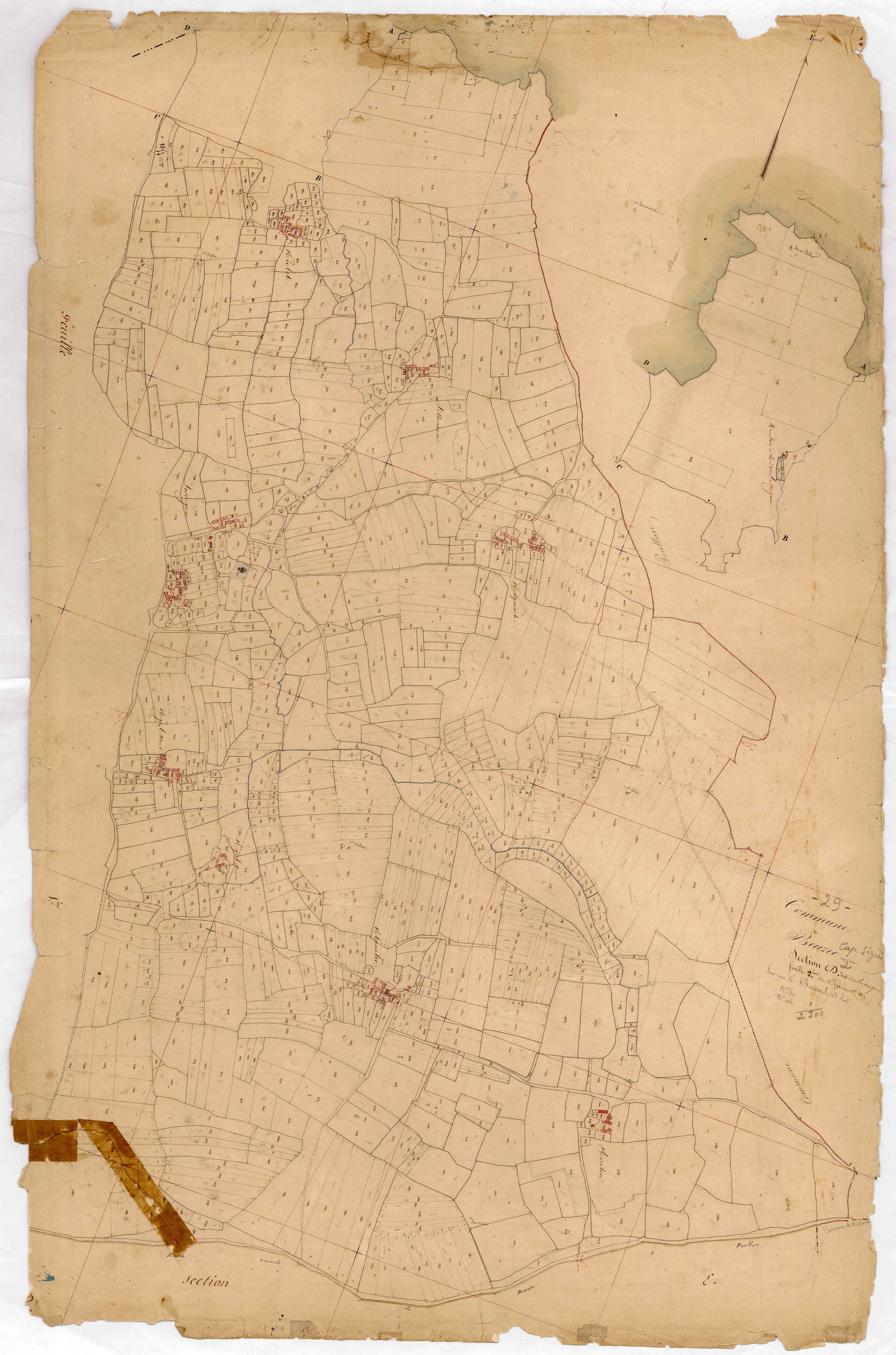 Section D 2 de Lescogan.